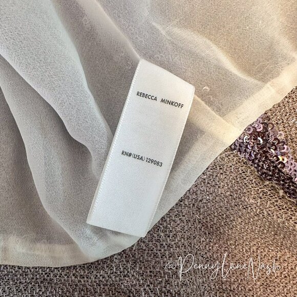 Rebecca Minkoff Sequined Ruffled Tank & Skirt Set - Picture 15 of 15